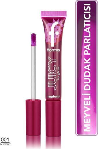 Meyve Aromalı Dudak Parlatıcısı (AHUDUDU) - Juicy Lip Gloss - 001 Raspberry - 8682536087711