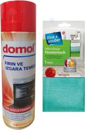 Domol Fırın Ve Izgara Temizleyici Flink&Sauber Microfiber Cam Bezi
