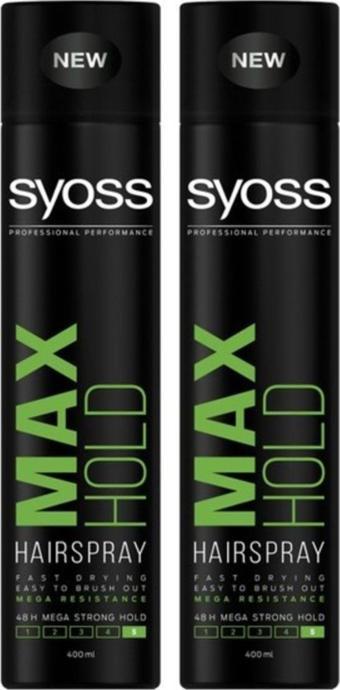Syoss Max Hold Saç Spreyi X 2 Adet
