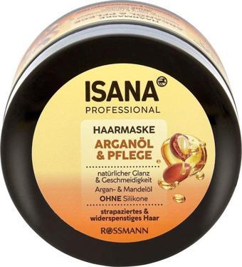 Isana Professional Argan Yağı Içerikli Saç Maskesi Yıpranmış Ve Kuru Saçlar Için 250 Ml