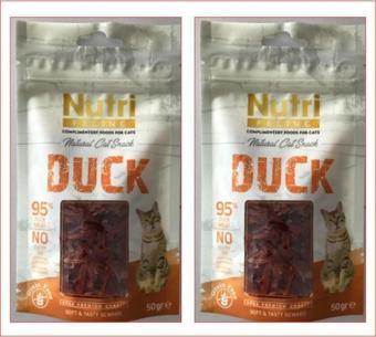 Nutri Feline Nutrı Felıne Duck Kedi Ödül 50 Gr X 2 Adet