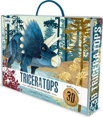 Sassi 3D Triceratops - Book and 3D Model