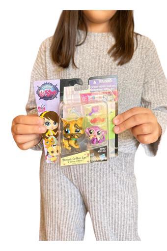 Minişler Pet Shop Littlest Pet Shop Neşeli Oyuncak Minişler 2'Li Aksesuarlı Miniş Ailesi Oyuncak Pet Shop Miniş 06