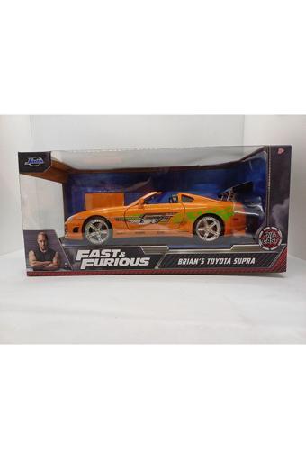 Jada , 253203005Hızlı Ve Öfkeli Fast & Furious 1995 Toyota Supra 1:24, Lisanslı, Die- Cast  21 Cm