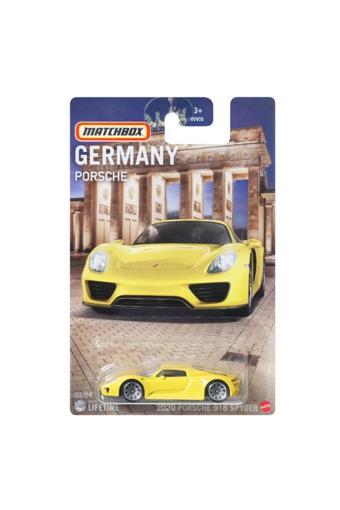 Matchbox Germany - 2020 Porsche 918 Spyder Model Araba