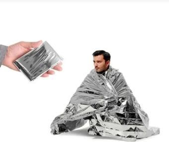 TERMAL BATTANİYE ÖRTÜ GÜMÜŞ RENK 10 ADET