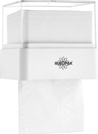 Rulopak Hibrit Tuvalet Kağıdı Dispenseri Beyaz