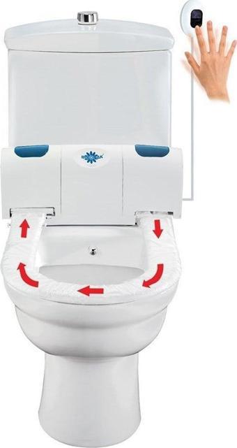 Rulopak Sensörlü Hijyenik Klozet Kapağı