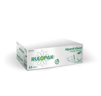 Rulopak Sensörlü Hijyenik Klozet Kapağı Rulosu 12'li