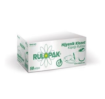 Rulopak Sensörlü Hijyenik Klozet Kapağı Rulosu 50'li