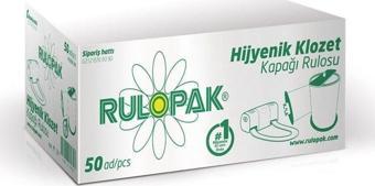 Rulopak Sensörlü Hijyenik Klozet Kapağı Rulosu 50'li