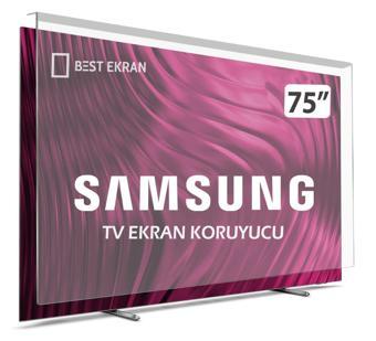 SAMSUNG 75Q60D TV EKRAN KORUYUCU - Samsung 75" inç 4K Smart Qled QE75Q60DAUXTK