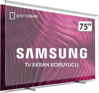 SAMSUNG 75Q60D TV EKRAN KORUYUCU - Samsung 75" inç 4K Smart Qled QE75Q60DAUXTK