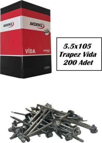 Akdeniz Trapez Panel Vida 5.5x105 6mm 200 lü Paket