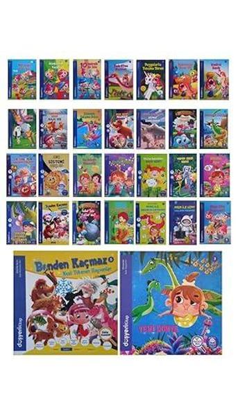 Düşyeri Yayınları Anasınıfı Ve 1.Sınıflar İçin Hikaye,Etkinlik Ve Kodlama Kitapları 30 Kitap - Düşyeri Yayınları