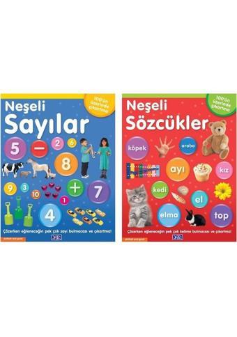 Parıltı Yayınları Çıkartmalı Neşeli Sözcükler-Neşeli Sayılar 2 Kitap - Parıltı Yayınları