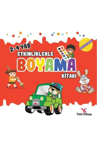 Renkli Etkinlikler Boyama Kitabı 1 - Yeti Kitap