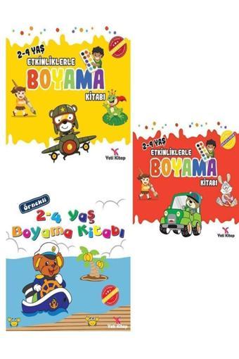 2 - 4 Yaş Boyama Kitapları - Yeti Kitap