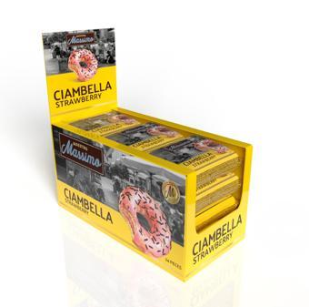 Ciambella Strawberry (Donut Çilekli) 45 Gr. 24 Adet (1 Kutu)