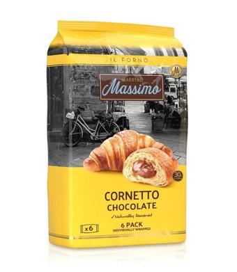 Cornetto Chocolate (Kruvasan Çikolatalı) 45 Gram 6 Adet (1 Kutu)
