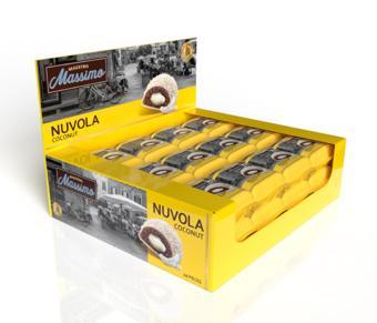 Nuvola Coconut (Hindistan Cevizli Kek) 45 Gr. 24 Adet (1 Kutu)