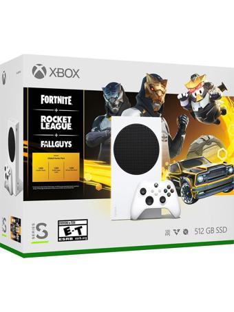 Microsoft Xbox Series S 512GB Gilded Hunter Paketiv - Fortnite + Rocket League + Fall Guys ( Microsoft Türkiye Garantili