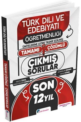 MEB AGS ÖABT Türk Dili ve Edebiyatı Öğretmenliği Son 12 Yıl Tamamı Çözümlü Çıkmış Sorular Özdil - Akademi Yayınları