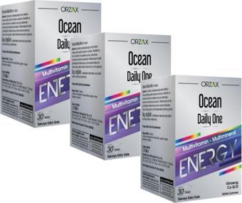 Ocean Daily One Energy 30 Tablet 3 Adet