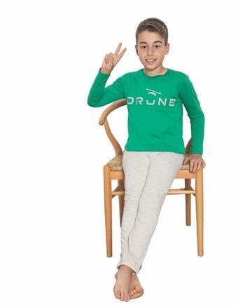 Donex Erkek Çocuk Uzun Kollu Pijama Takımı 509