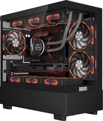 Dragos DRx7314 Ryzen 7 7800X3D 32GB DDR5 Ram 1TB NVMe 8GB RTX4060 Sıvı Soğutmalı Oyun Hazır Sistem
