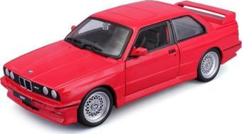 Bburago 1:24 Bmw M3 E30 (1988) Kırmızı