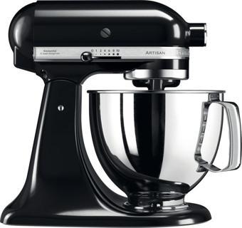 KitchenAid Artisan 5KSM125EOB Onyx Black 4.8 Litre Stand Mikser