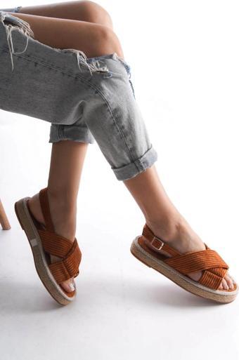 Kadın Taba Espadril Günlük Ayakkabı