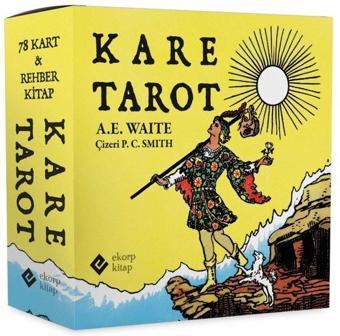 Kare Tarot - 78 Kart - Kutulu - Ekorp Kitap