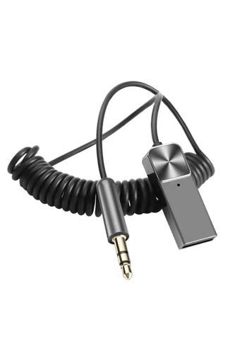 Apera Mt06 Mikrofonlu Araç Bluetooth 5.1 Kiti Herhangi Bir Kulaklık Aux Çıkışını Kablosuz Bağlantı Yapar