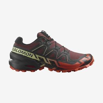 Salomon 475815 Speedcross 6 Rum Raisin/Cherry Tomato/Cognac Erkek Outdoor Ayakkabı