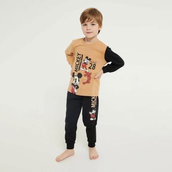 Mickey Mouse Erkek Çocuk 2'li Takım D4705-3 Camel 7-8 Yaş