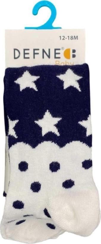 Defne Baby Bebek Külotlu Çorap 006-21 Lacivert 18-24 Ay