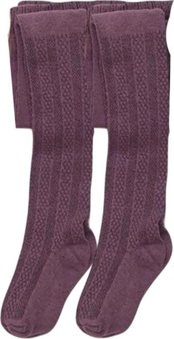 Defne Baby Bebek Külotlu Çorap 012-21 Lila 12-18 Ay