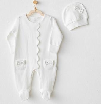Andywawa Chic Girl Tulum Takım AC25823 Ekru 3-6 Ay