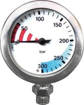 KRAKEN Gösterge Basınç Ölçer Kapsül BIGLINE 63 mm Beyaz