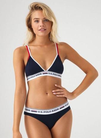 U.S. Polo Assn. Büstiyer Slip Takım Lacivert