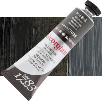 Daler Rowney Georgian Yağlı Boya Goc 38ml 034 Ivory Black