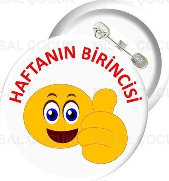 Misal Çocuk Rozet 11 - Haftanın Birincisi