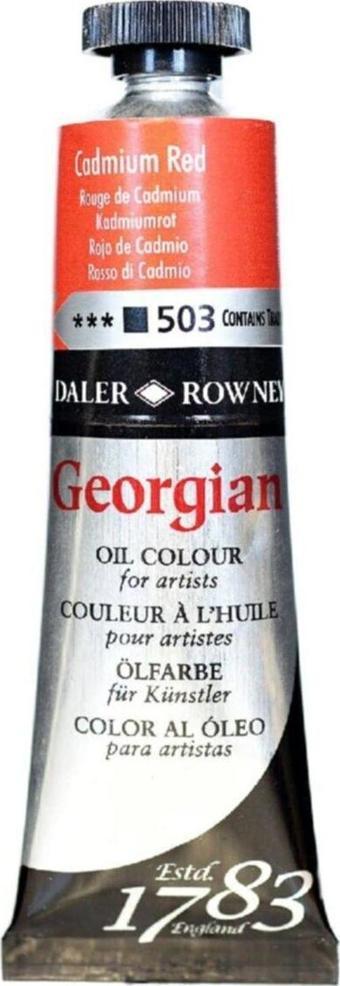 Daler Rowney Georgian Yağlı Boya Goc 38ml 504 Cad. Red Deep. (Hue)