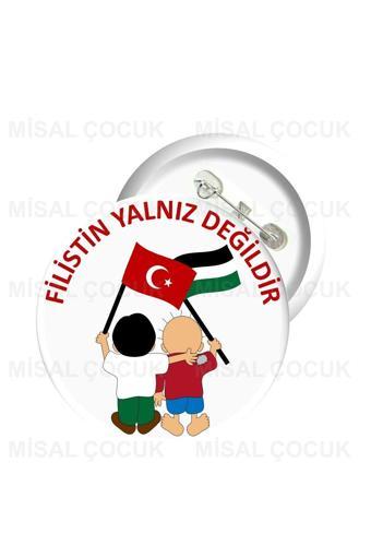 Misal Çocuk Rozet 20 - Filistin Yalnız Değildir