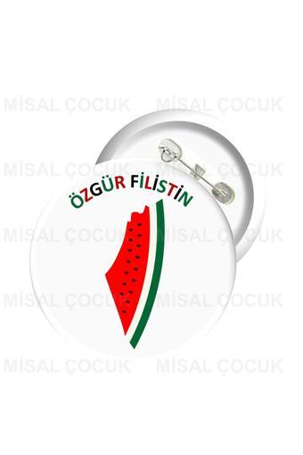 Misal Çocuk Rozet 28 - Filistin Sembolü Karpuz Özgür Filistin