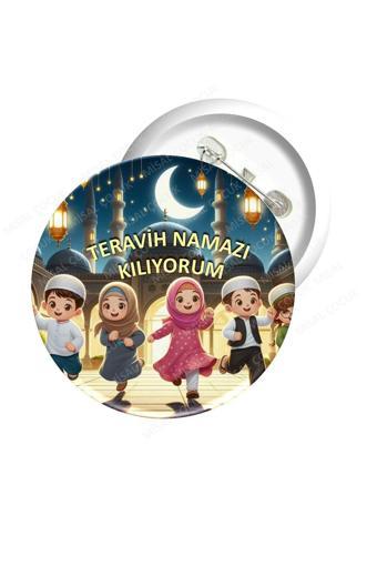 Misal Çocuk Rozet 41 - Teravih Namazı Kılıyorum