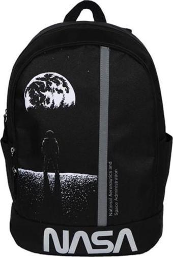 Me Çanta Nasa Kolej Cantası Night World Siyah
