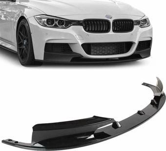 Bmw F30 ön tampon altı lip m-performane pianoblack 2012-2018 arası
